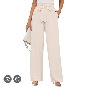 Korsis Wide Leg Tie Pants NWT